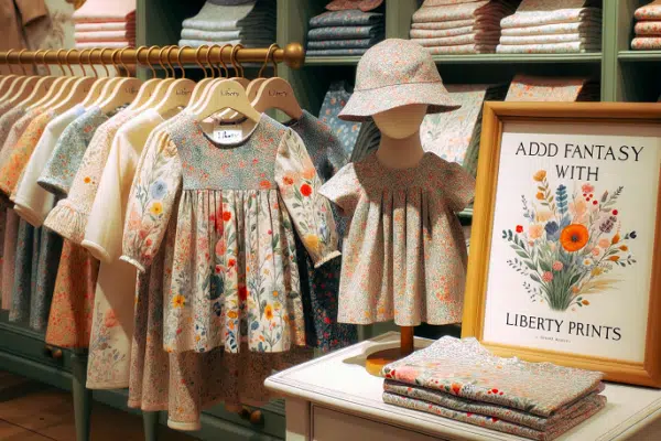 Les vêtements enfants en liberty : une touche de fantaisie dans leur garde-robe