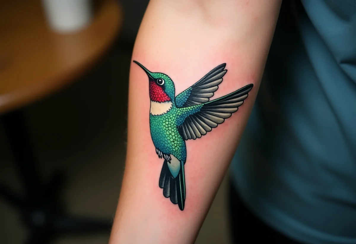 Tatouage colibri : symbolisme et signification ancestrale