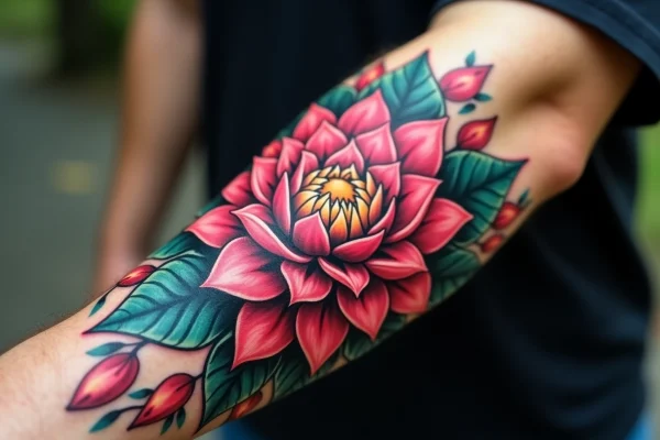 Tatouage fleur de lotus : signification et symbolisme dans diverses cultures