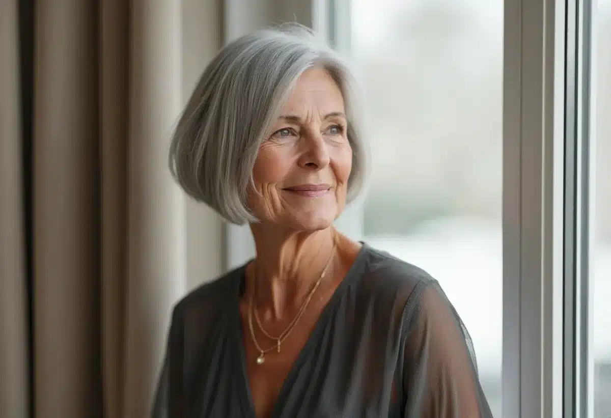 Coupe de cheveux pour femme de 60 ans : une élégance contemporaine et raffinée